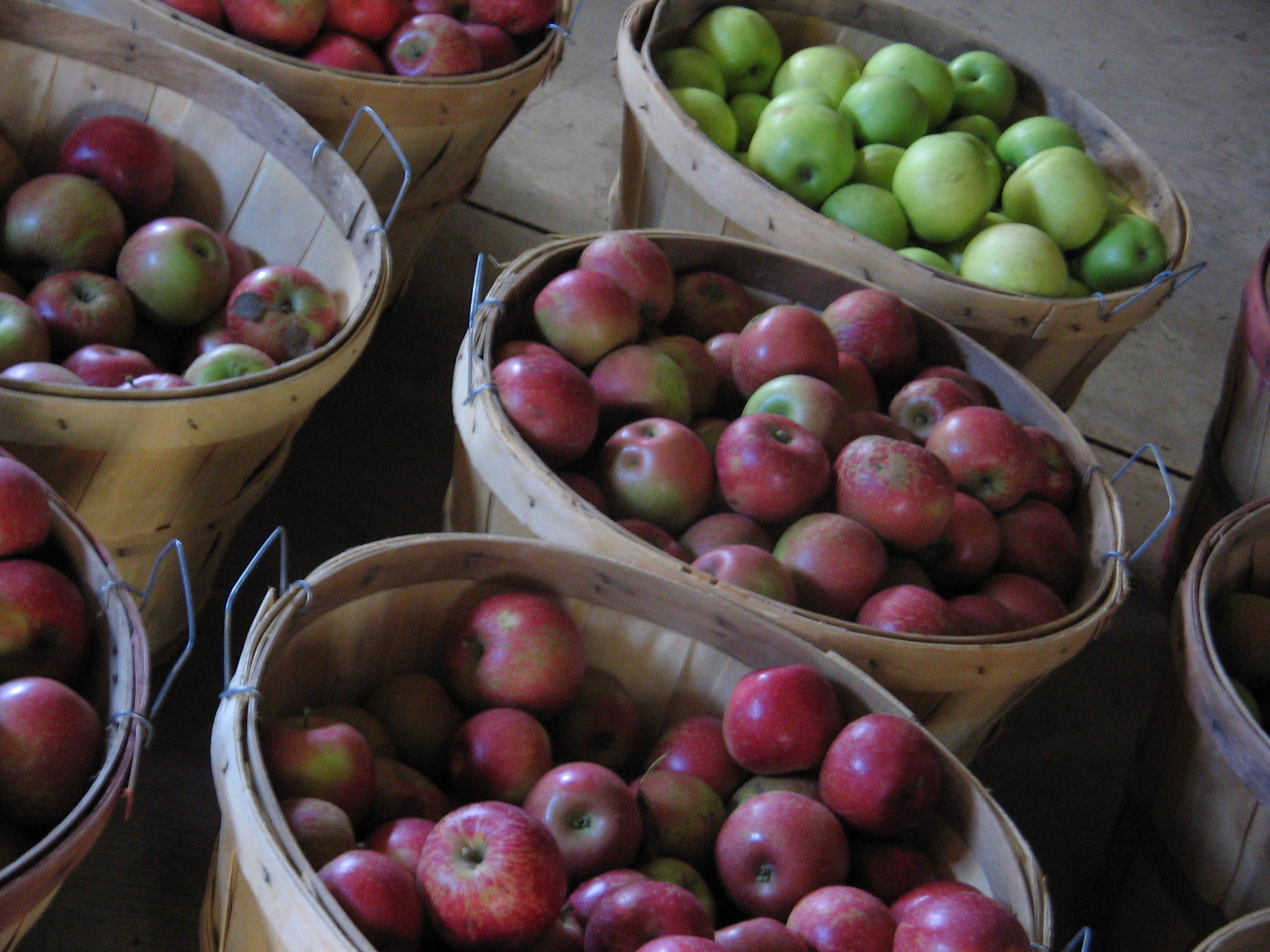 Apples in Baskets